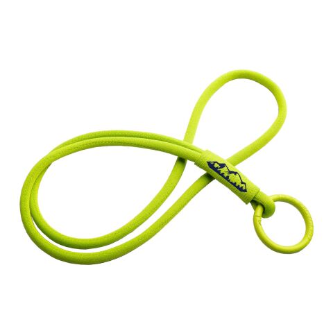 Werbeartikel Tubyard Lanyard mit elastischem Band – gelb – mit Logo bedruckt