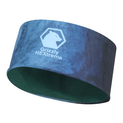Emma Sublimation-Stirnband aus RPET mit Fleece waldgrün | ohne Werbeanbringung | Nicht verfügbar | Nicht verfügbar