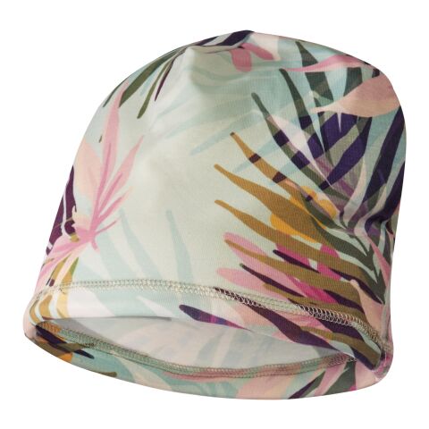 Werbeartikel Liam Sublimation-Mütze – weiß – M (25x20cm) – mit Logo bedruckt