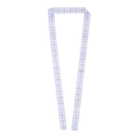 Kord Lanyard mit Papierausweishalter weiß | 20mm