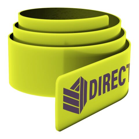 RFX™ 34 cm reflektierendes TPU Schnapparmband neongelb | Nicht verfügbar | ohne Werbeanbringung | Nicht verfügbar | Nicht verfügbar