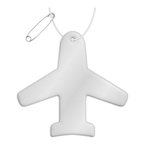 RFX™ Reflektierender PVC-Aufhänger Flugzeug Standard | weiß | ohne Werbeanbringung | Nicht verfügbar | Nicht verfügbar