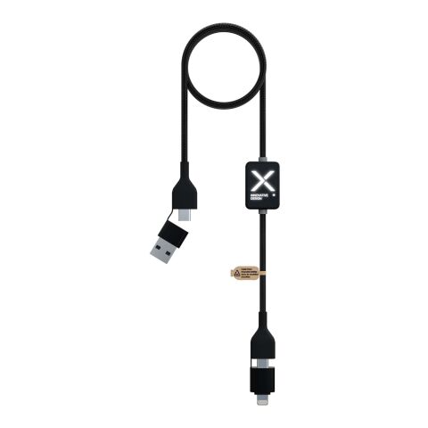 SCX.design C32 60W Ladekabel mit Schalter und Leuchtlogo schwarz | ohne Werbeanbringung | Nicht verfügbar | Nicht verfügbar