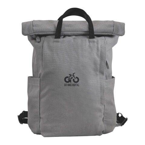 Nachhaltiger Werbeartikel Citizen Green Reway Rucksack – grau – mit Logo bedruckt
