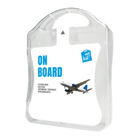 MyKit Flugzeug Reiseset weiß | ohne Werbeanbringung | Nicht verfügbar | Nicht verfügbar