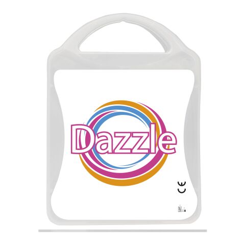 Werbeartikel MyKit Zecken Set – weiss – mit Logo bedruckt