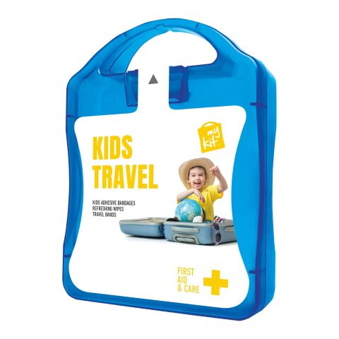 Werbeartikel MyKit Kinderreiseset – transparent blau