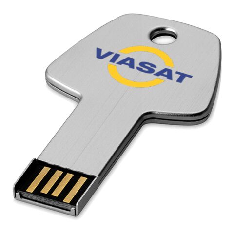 USB-Stick Schlüssel silber | 64 GB | ohne Werbeanbringung | Nicht verfügbar | Nicht verfügbar