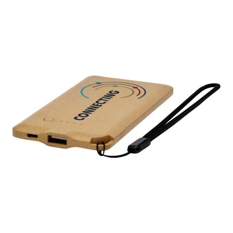 Eco Powerbank 4000 mAh Standard | beige | 4000mAh | ohne Werbeanbringung | Nicht verfügbar | Nicht verfügbar