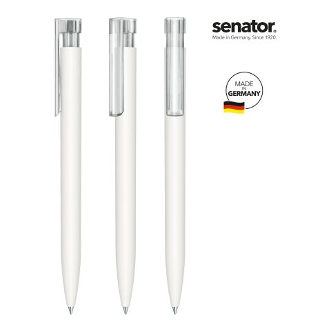 senator® Liberty Soft Touch Druckkugelschreiber weiß | ohne Werbeanbringung | ohne Werbeanbringung | Nicht verfügbar | Nicht verfügbar