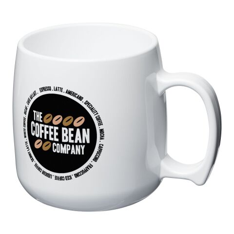 Werbeartikel Classic 300 ml Kunststoffbecher | weiss | mit Logo bedrucken
