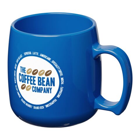 Werbeartikel Classic 300 ml Kunststoffbecher | blau | mit Logo bedrucken
