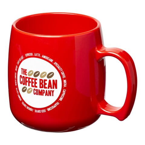 Werbeartikel Classic 300 ml Kunststoffbecher | rot | mit Logo bedrucken