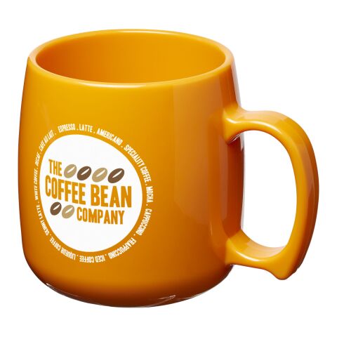 Werbeartikel Classic 300 ml Kunststoffbecher | orange | mit Logo bedrucken