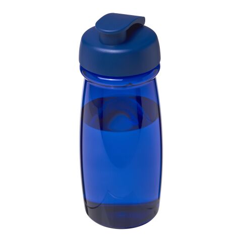 H2O Pulse® 600 ml Sportflasche mit Klappdeckel mittelblau | ohne Werbeanbringung | Nicht verfügbar | Nicht verfügbar