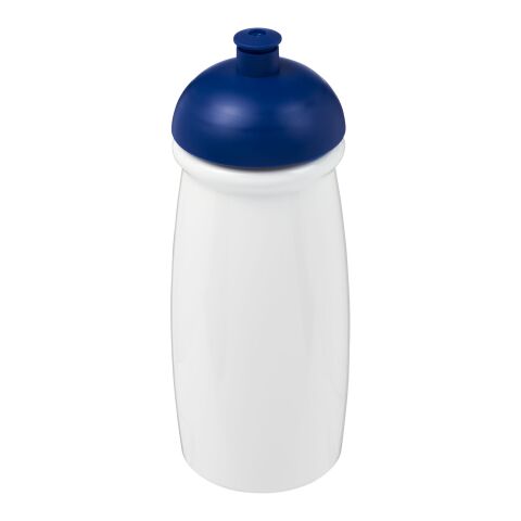 H2O Pulse® 600 ml Sportflasche mit Stülpdeckel Standard | weiß-royalblau | ohne Werbeanbringung | Nicht verfügbar | Nicht verfügbar