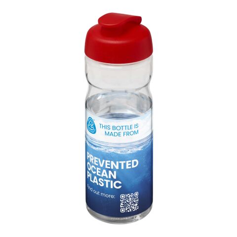 H2O Eco 650 ml Sportflasche mit Klappdeckel