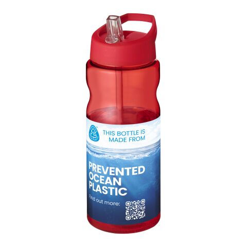 H2O Eco 650 ml Sportflasche mit Ausgussdeckel rot-rot | ohne Werbeanbringung | Nicht verfügbar | Nicht verfügbar