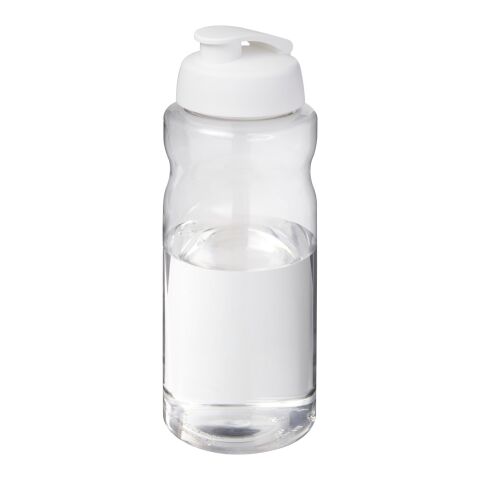 H2O Active® Big Base 1L Sportflasche mit Klappdeckel weiß | ohne Werbeanbringung | Nicht verfügbar | Nicht verfügbar