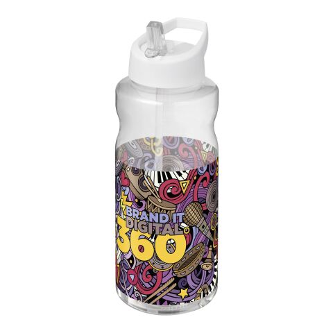 H2O Active® Big Base 1L Sportflasche mit Ausgussdeckel weiss | ohne Werbeanbringung | Nicht verfügbar | Nicht verfügbar