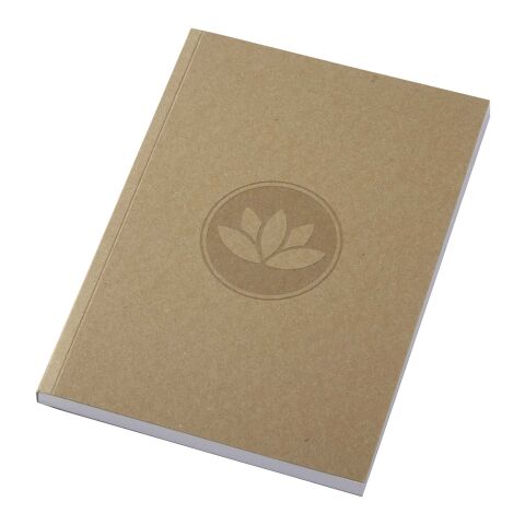 Novella Austen A5 Softcover Notizbuch aus recyceltem Kraftpapier – 100 Blatt natur | ohne Werbeanbringung | Nicht verfügbar | Nicht verfügbar