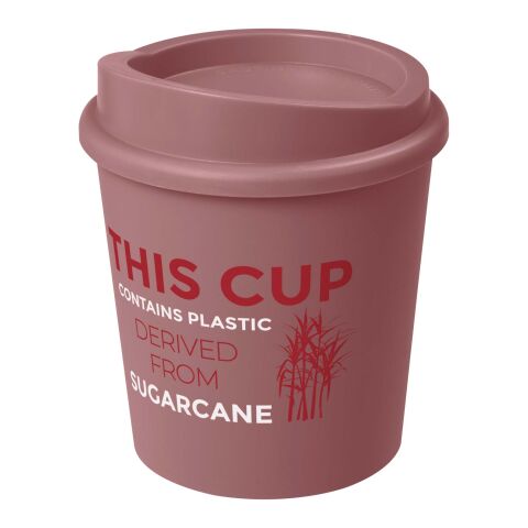 Werbeartikel Americano Switch Renew 200 ml Becher mit Deckel – rosa – mit Logo bedruckt