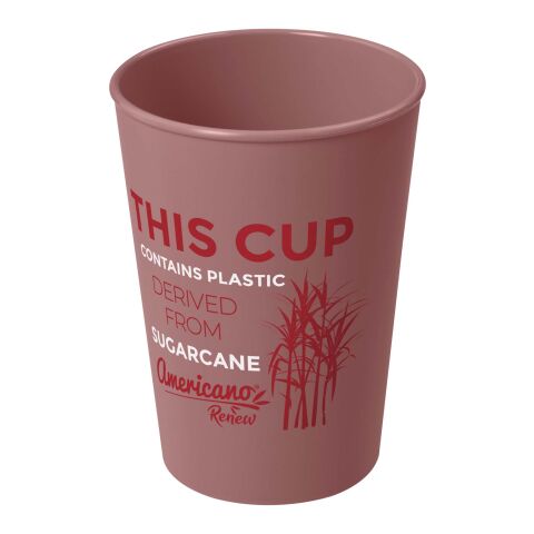 Nachhaltiger Werbeartikel Americano Switch Renew Becher 300 ml – rosa – mit Logo bedruckt