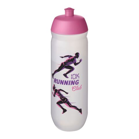 HydroFlex™ Clear 750 ml Sportflasche rosa-weiß gefrosted | ohne Werbeanbringung | Nicht verfügbar | Nicht verfügbar