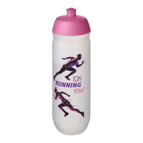 HydroFlex™ Clear 750 ml Sportflasche rosa-klar mattiert | ohne Werbeanbringung | Nicht verfügbar | Nicht verfügbar