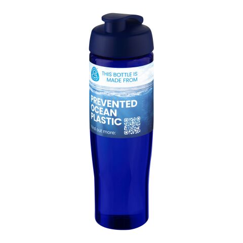 H2O Active® Eco Tempo 700 ml Sportflasche mit Klappdeckel mittelblau-mittelblau | ohne Werbeanbringung | Nicht verfügbar | Nicht verfügbar