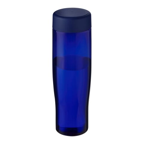 H2O Active® Eco Tempo 700 ml Wasserflasche mit Drehdeckel mittelblau-mittelblau | ohne Werbeanbringung | Nicht verfügbar | Nicht verfügbar