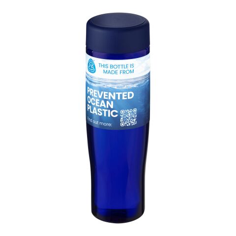 H2O Active® Eco Tempo 700 ml Wasserflasche mit Drehdeckel mittelblau-mittelblau | ohne Werbeanbringung | Nicht verfügbar | Nicht verfügbar