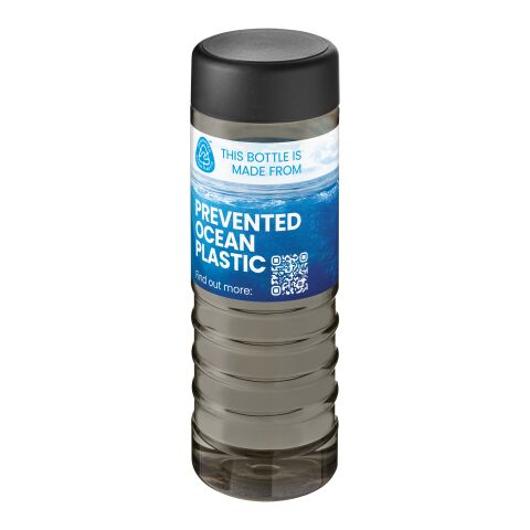 H2O Active® Eco Treble 750 ml Sportflasche mit Drehdeckel charcoal-schwarz | ohne Werbeanbringung | Nicht verfügbar | Nicht verfügbar