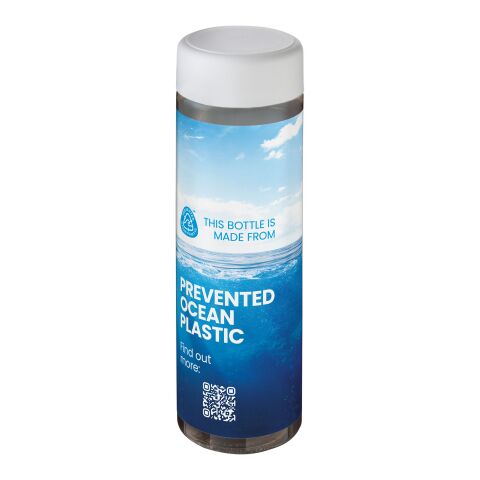 H2O Active® Eco Vibe 850 ml Wasserflasche mit Drehdeckel kohle-weiss | ohne Werbeanbringung | Nicht verfügbar | Nicht verfügbar