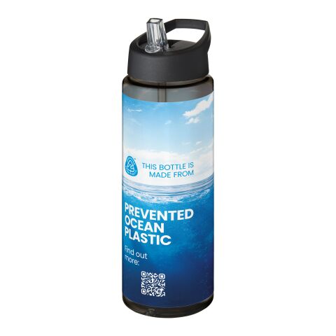 H2O Active® Eco Vibe 850 ml Sportflasche mit Ausgussdeckel anthrazit-schwarz | ohne Werbeanbringung | Nicht verfügbar | Nicht verfügbar