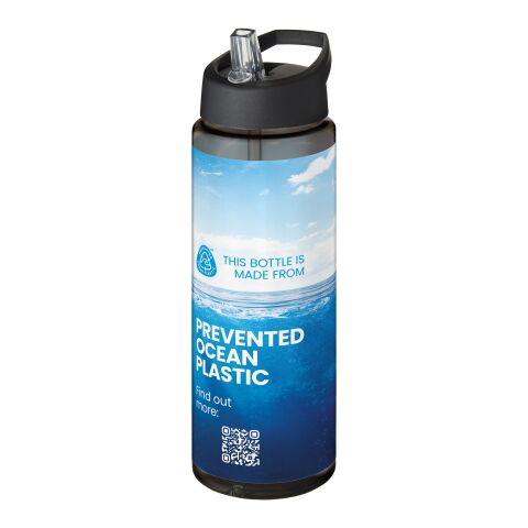 H2O Active® Eco Vibe 850 ml Sportflasche mit Ausgussdeckel charcoal-schwarz | ohne Werbeanbringung | Nicht verfügbar | Nicht verfügbar