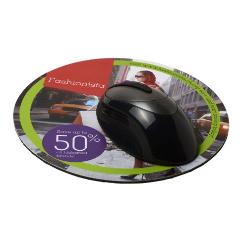 Q-Mat® rundes Mauspad schwarz | ohne Werbeanbringung | Nicht verfügbar | Nicht verfügbar