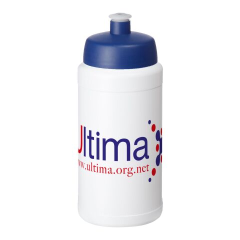 Baseline® Plus 500 ml Flasche mit Sportdeckel transparent-blau | ohne Werbeanbringung | Nicht verfügbar | Nicht verfügbar