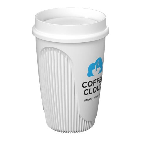 Alto 350 ml Becher mit 360°-Deckel weiß | ohne Werbeanbringung | Nicht verfügbar | Nicht verfügbar