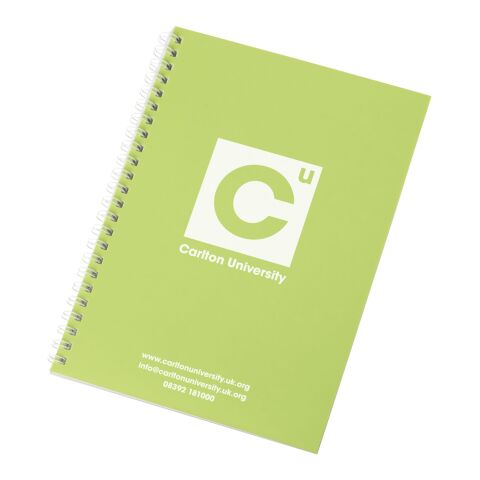 Rothko A5 Notizbuch limettengrün-weiß | 50 pages | ohne Werbeanbringung | Nicht verfügbar | Nicht verfügbar