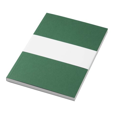 Nachhaltiger Werbeartikel Novella Austen A5 Softcover Notizbuch – myrtengrün – 100 Seiten – mit Logo bedruckt