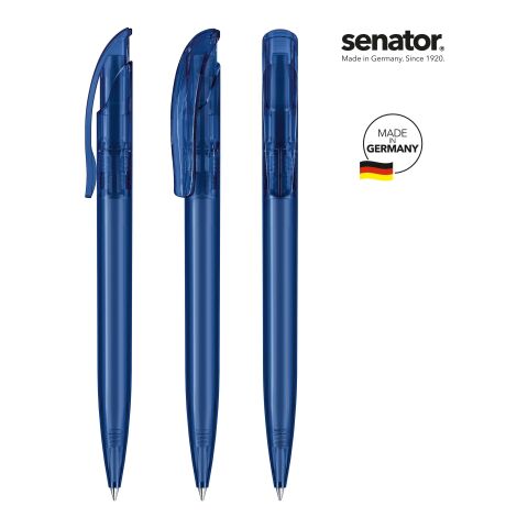 senator Challenger Clear Druckkugelschreiber Marineblau | ohne Werbeanbringung | Nicht verfügbar | Nicht verfügbar | Nicht verfügbar | Nicht verfügbar