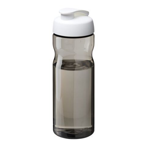 H2O Active® Eco Base 650 ml Sportflasche mit Klappdeckel weiß-anthrazit | ohne Werbeanbringung | Nicht verfügbar | Nicht verfügbar