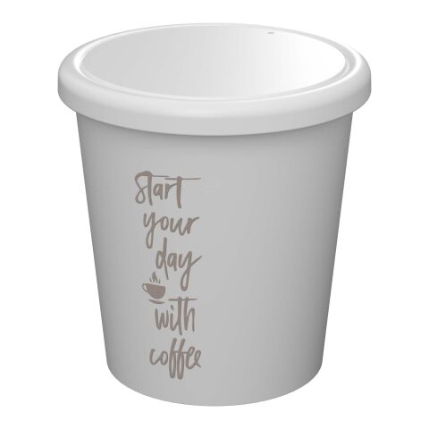 Americano® Piccolo 100 ml Becher mit Deckel weiß | ohne Werbeanbringung | Nicht verfügbar | Nicht verfügbar