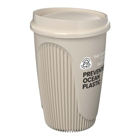 Werbeartikel Alto POP 350 ml Becher – Sandstone – mit Logo bedruckt