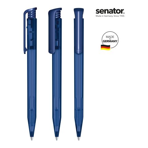 senator Super Hit Frosted Druckkugelschreiber Marineblau | ohne Werbeanbringung | Nicht verfügbar | Nicht verfügbar | Nicht verfügbar | Nicht verfügbar | Nicht verfügbar