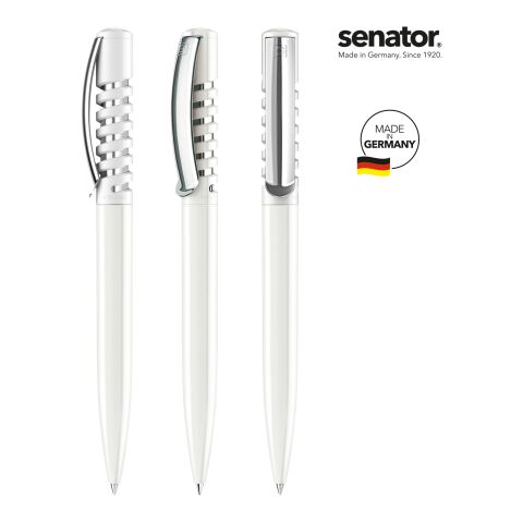 senator New Spring Polished MC Druckkugelschreiber weiß | ohne Werbeanbringung | ohne Werbeanbringung | Nicht verfügbar | Nicht verfügbar