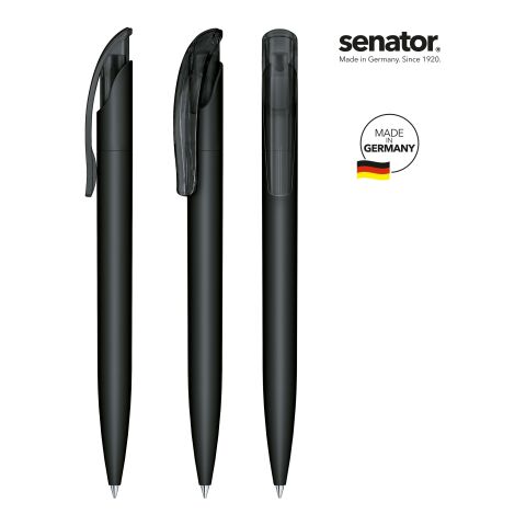 senator Challenger Soft Touch Druckkugelschreiber schwarz | ohne Werbeanbringung | ohne Werbeanbringung | Nicht verfügbar | Nicht verfügbar