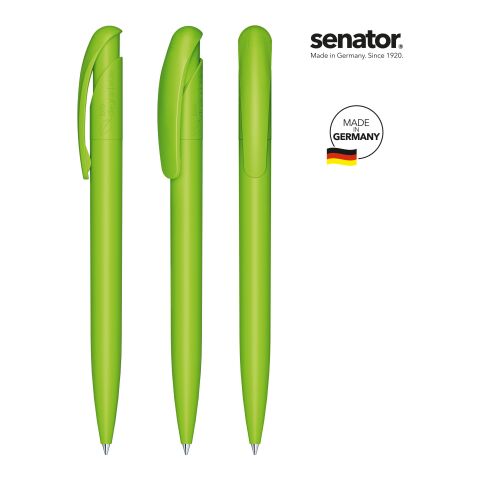 senator Nature Plus Matt Druckkugelschreiber hellgrün | Nicht verfügbar | ohne Werbeanbringung | ohne Werbeanbringung | Nicht verfügbar
