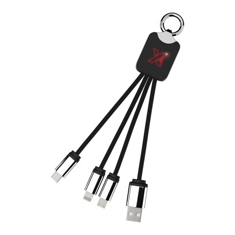 SCX.design C15 Quatro Ladekabel mit Leuchtlogo